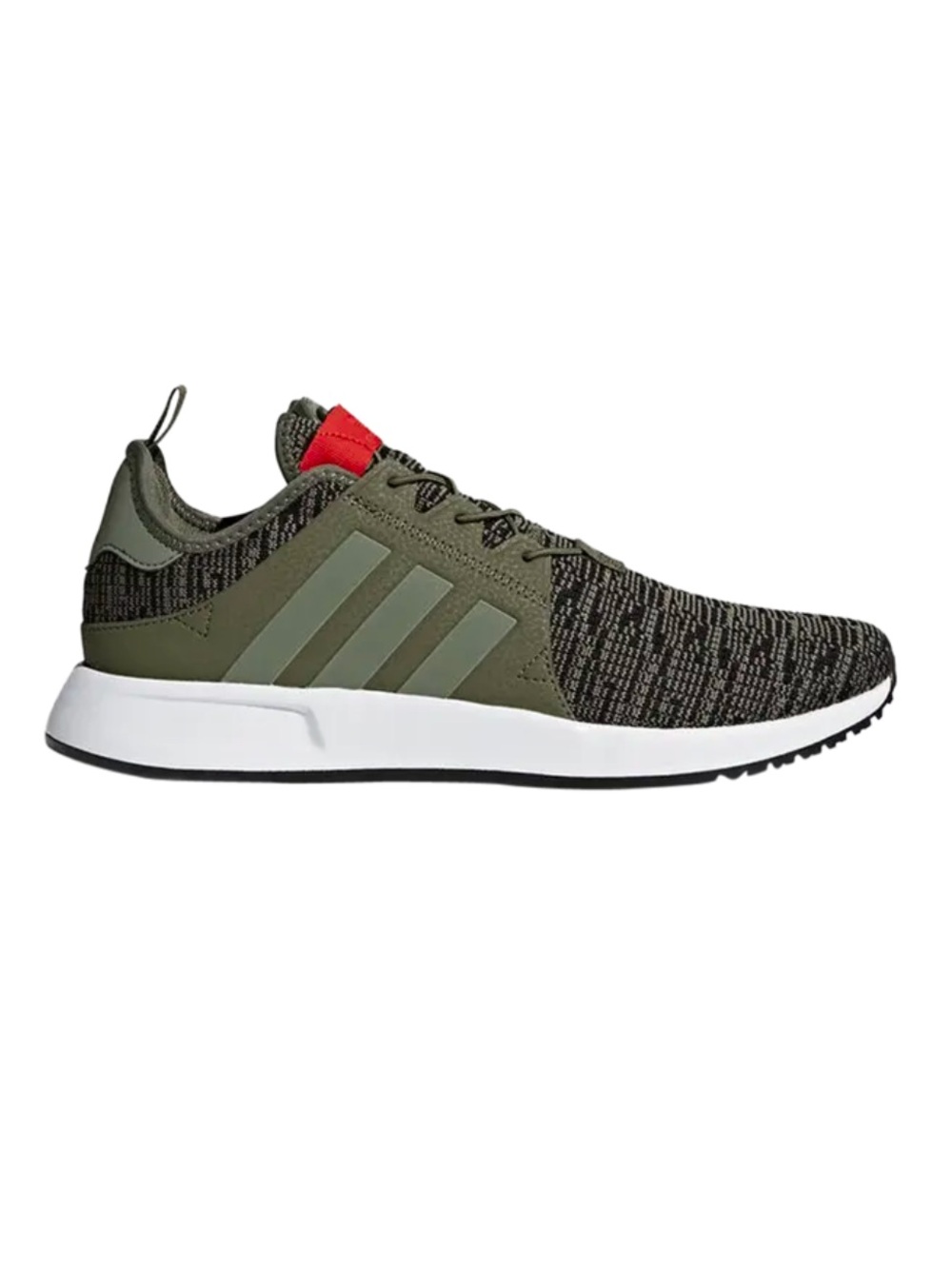 Adidas X_PLR Shoes Mens 10.5 Green Black Knit Sneakers